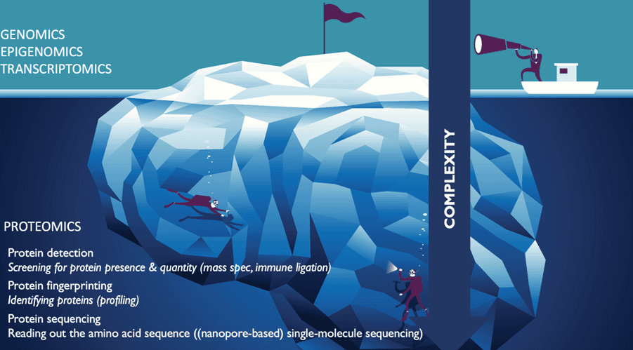 The complexity of proteomics explained