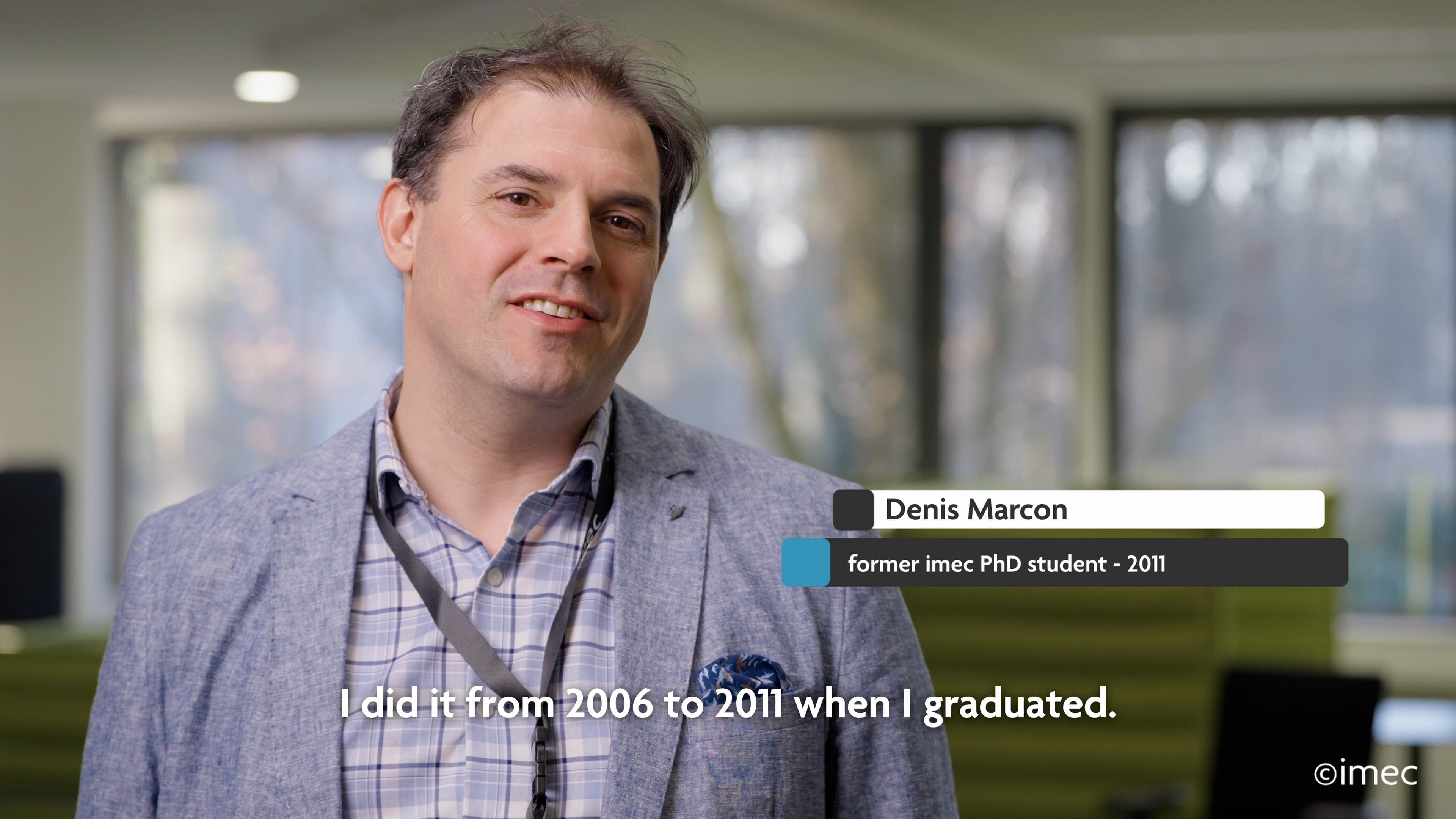 PhD Alumni Day - Testimonial Denis